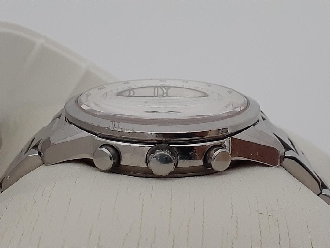 超美品【多機能・稼働品】CITIZEN シチズン クロノグラフ シルバー