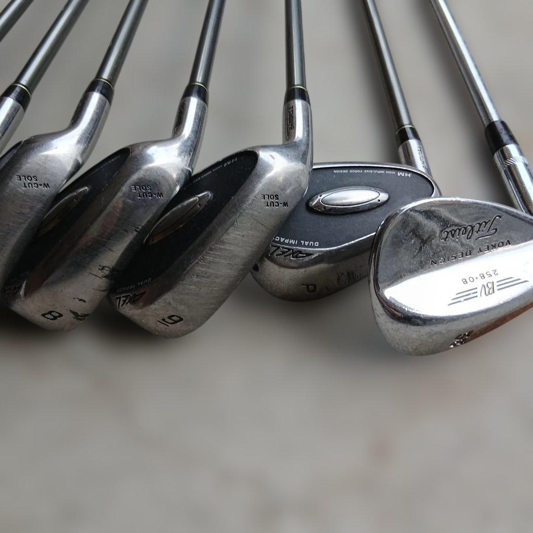 ✨美品✨ 左利き レフティ メンズアイアン 7本セット