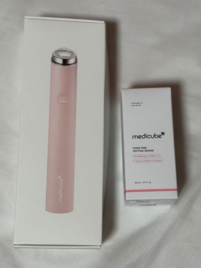 medicube ブースタープロミニ PDRNピンクアンブル セット 美顔器