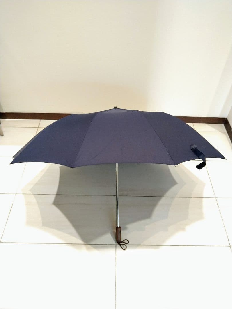 【新品】FOX UMBRELLAS / 折りたたみ傘 ネイビー 10本シャフト