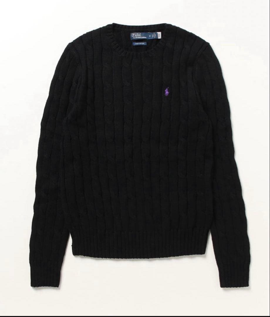 正規品　POLO ラルフローレン　ケーブルニットセーター　PIMA COTTON