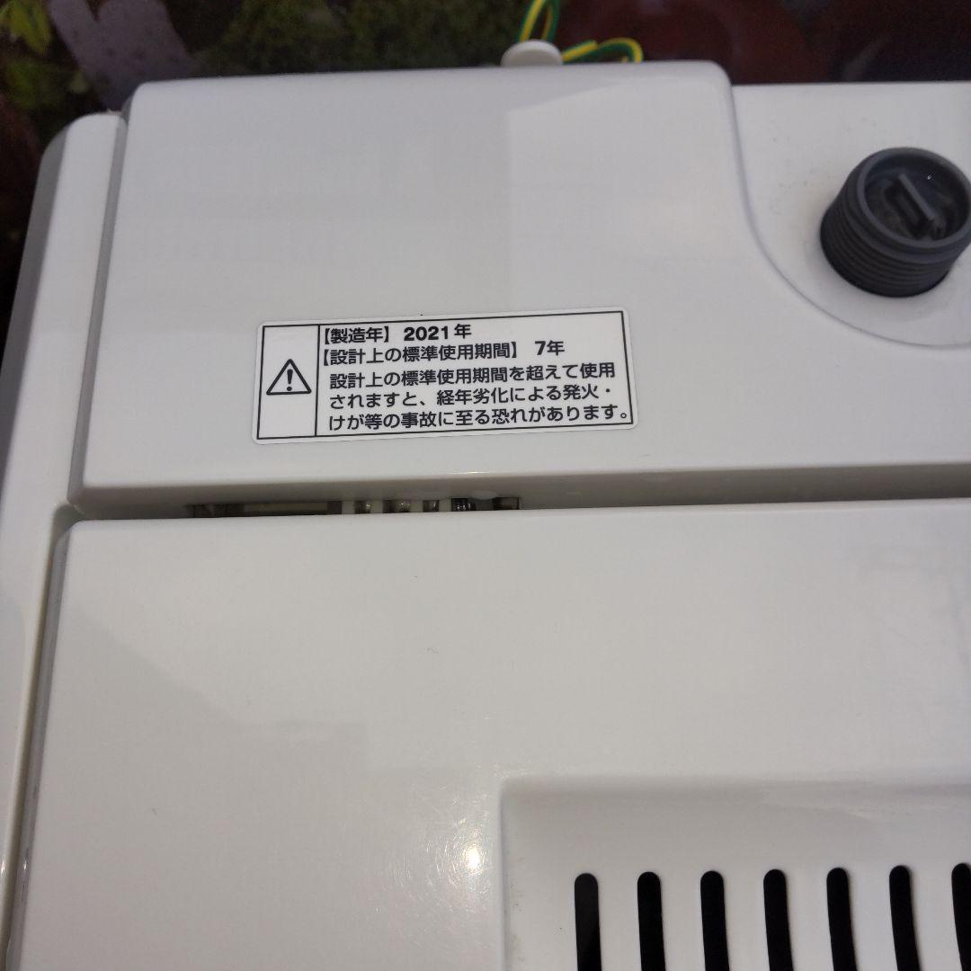 YAMADA洗濯機 6.0kg 2021年製 YWM-T60H1
