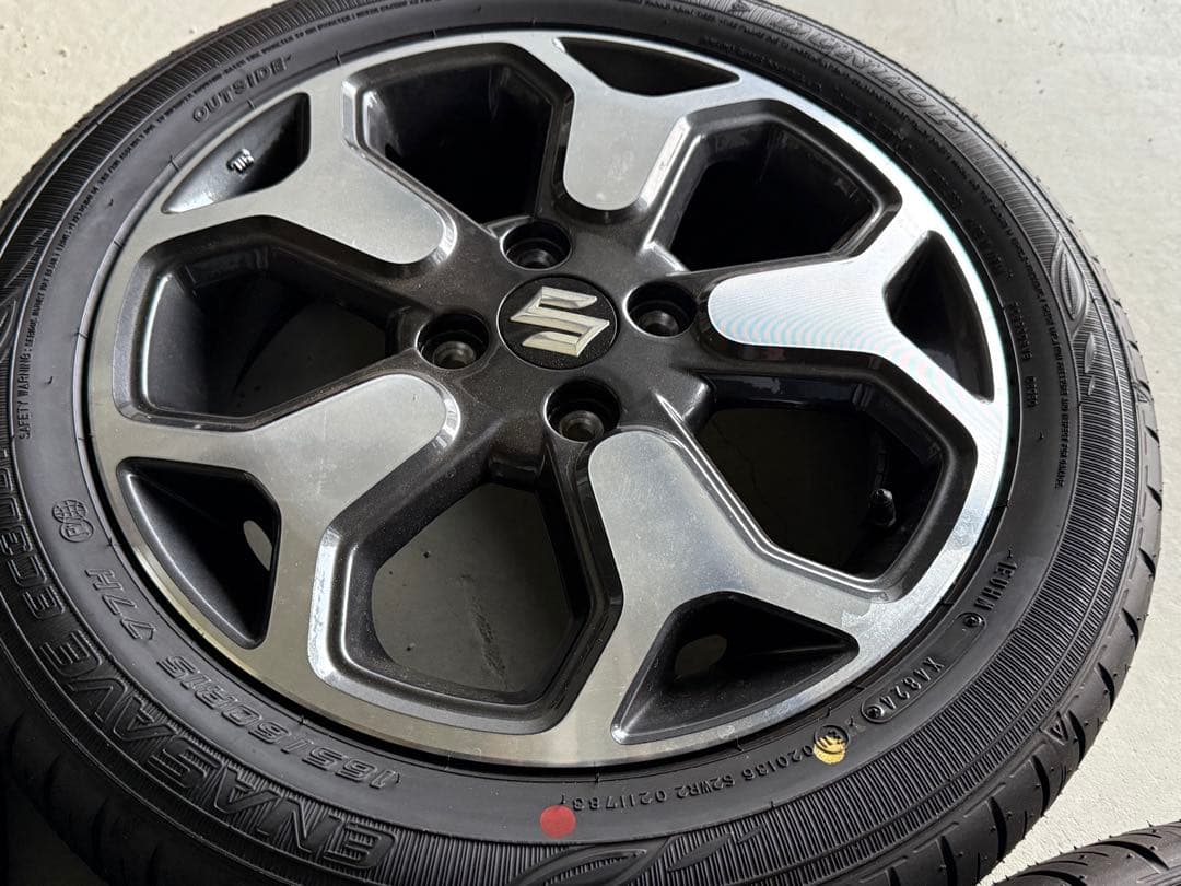 スズキ ハスラー ハイブリッドXターボ 純正タイヤ・ホイール4本セット