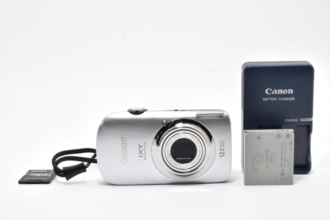 キヤノン　Canon IXY 510 IS シルバー《動作確認済み・SDカード》