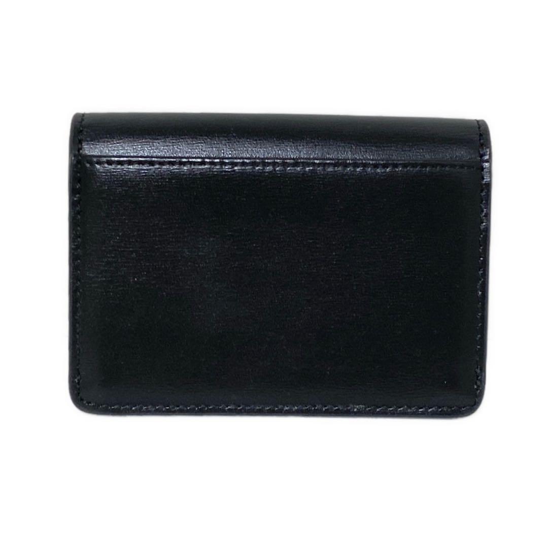 【美品✨】セリーヌ 名刺入れ カード入れ レザー ブラック 大人気❣