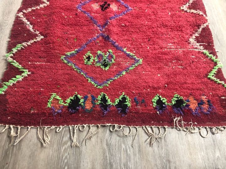 モロッカンラグ　287cmx115cm