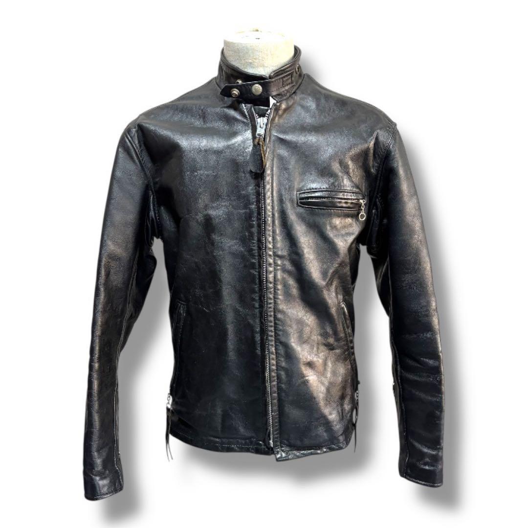 schott ショット レザージャケット シングル 641 ブラック ライダース