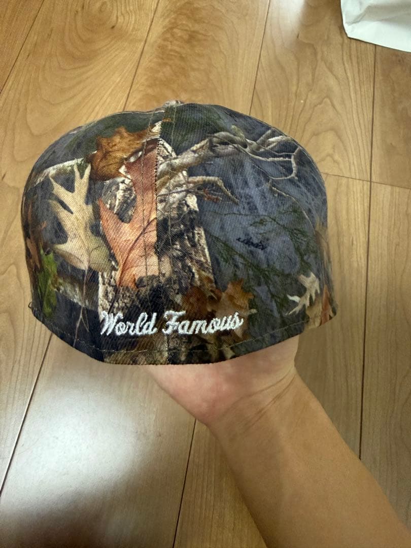 Supreme BoxLogo NewEra 7 3/8 リアルツリー 25SS