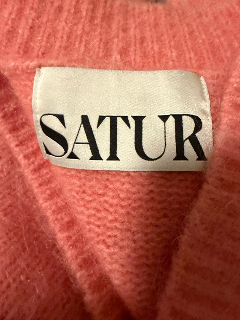 SATUR MOHAIR PULLOVER KNIT ニット