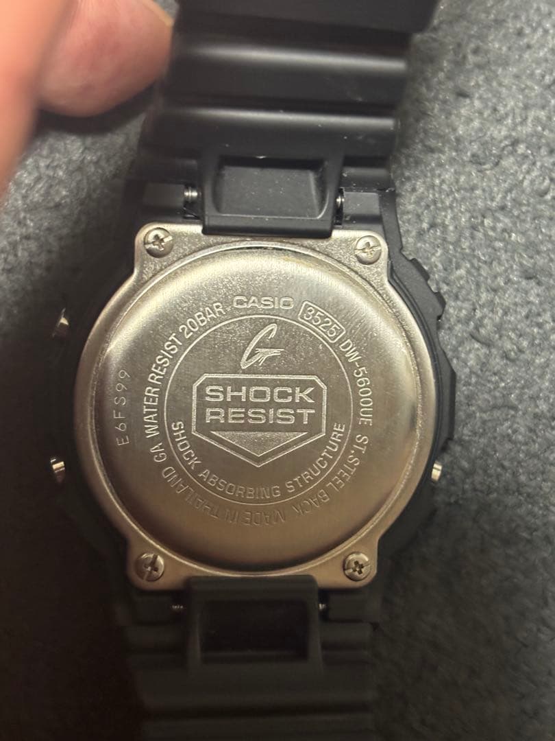 CASIO G-SHOCK DW-5600UE-1JF ブラック