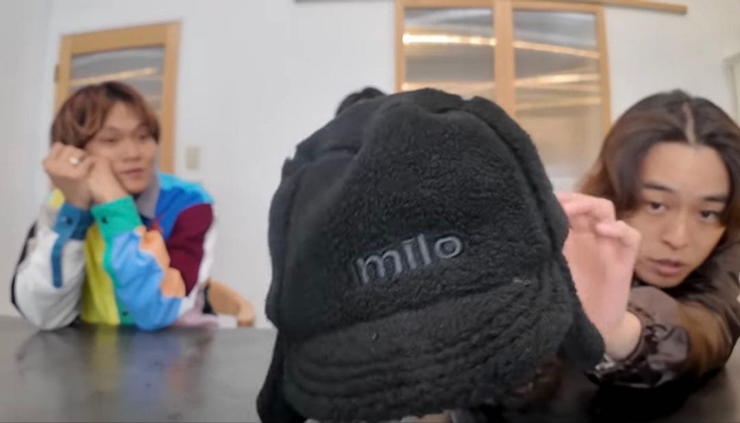 新品 Milo Fleace Cap black ブラック