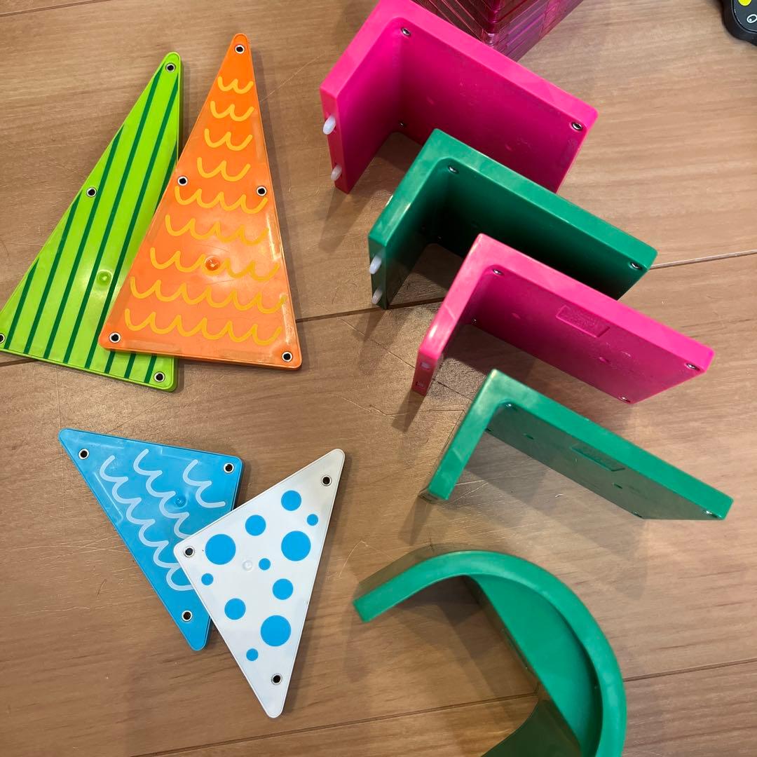 【限定値下げ】ピタゴラスボールコースターＤＸ　ボールコースターどうぶつえんセット