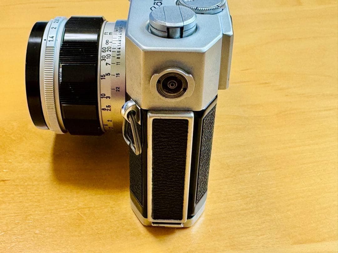 ジャンク Canon Model 7 + 50mm f1.4 レンズセット