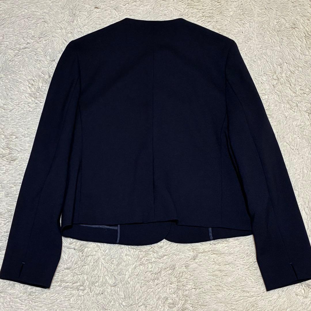 NEW YORKER 2025年モデル ノーカラージャケット パンツ 紺