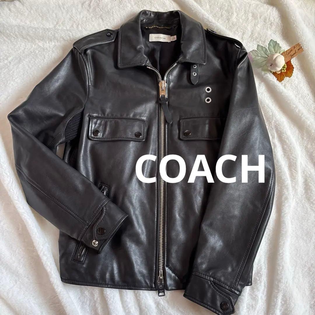 希少 コーチ1941 レザー ライダース ジャケット ランウェイコレクション