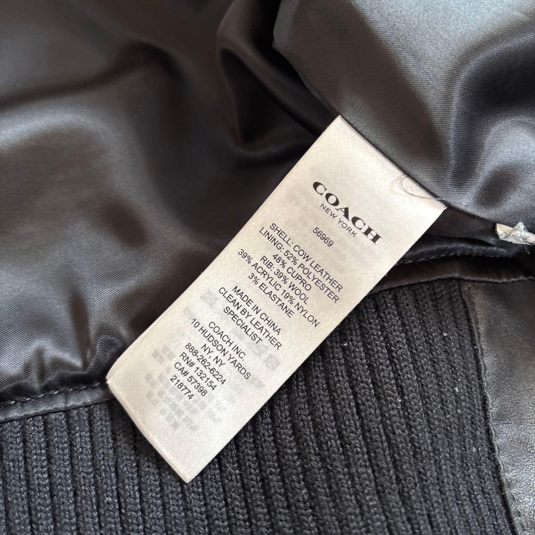 希少 コーチ1941 レザー ライダース ジャケット ランウェイコレクション