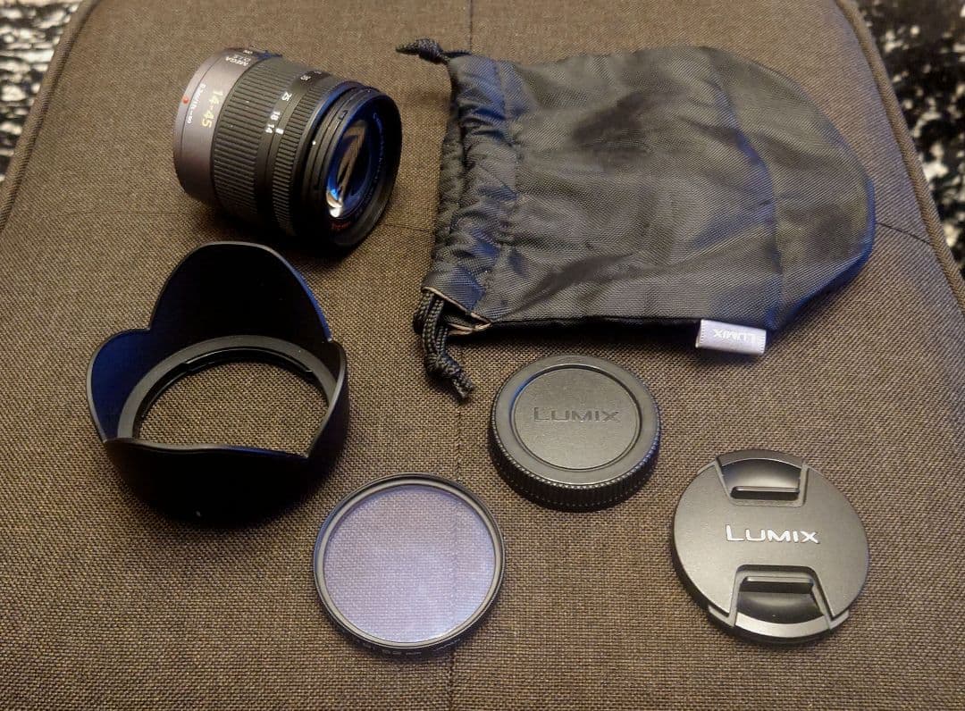 レンズ(ズーム) Panasonic 14-45mm F3.5-5.6(H-FS14045)