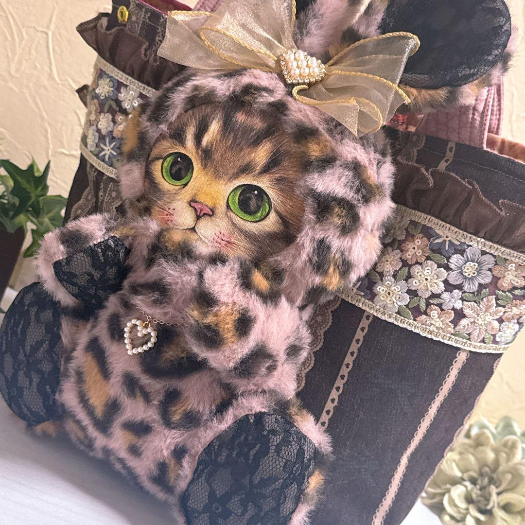 ♡*♡様 コヤンイサムチョン♡bigリトルサンダーちゃんのヌビ×インド刺繍トート