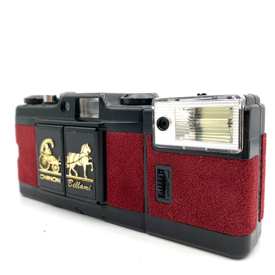 【希少動作品】CHINON Bellami コンパクトフィルムカメラ