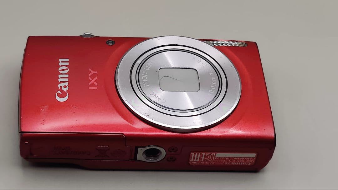 Canon IXY 200 コンパクトデジタルカメラ PC2333 レッド