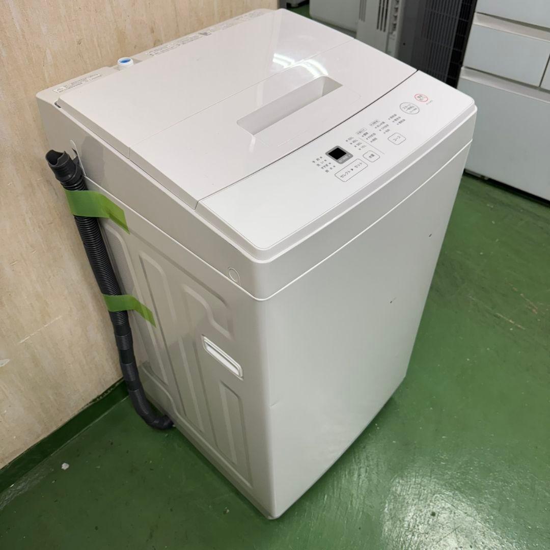 R22　24年製　無印良品　洗濯機　6キロ　小型　一人暮らし　ホワイトカラー