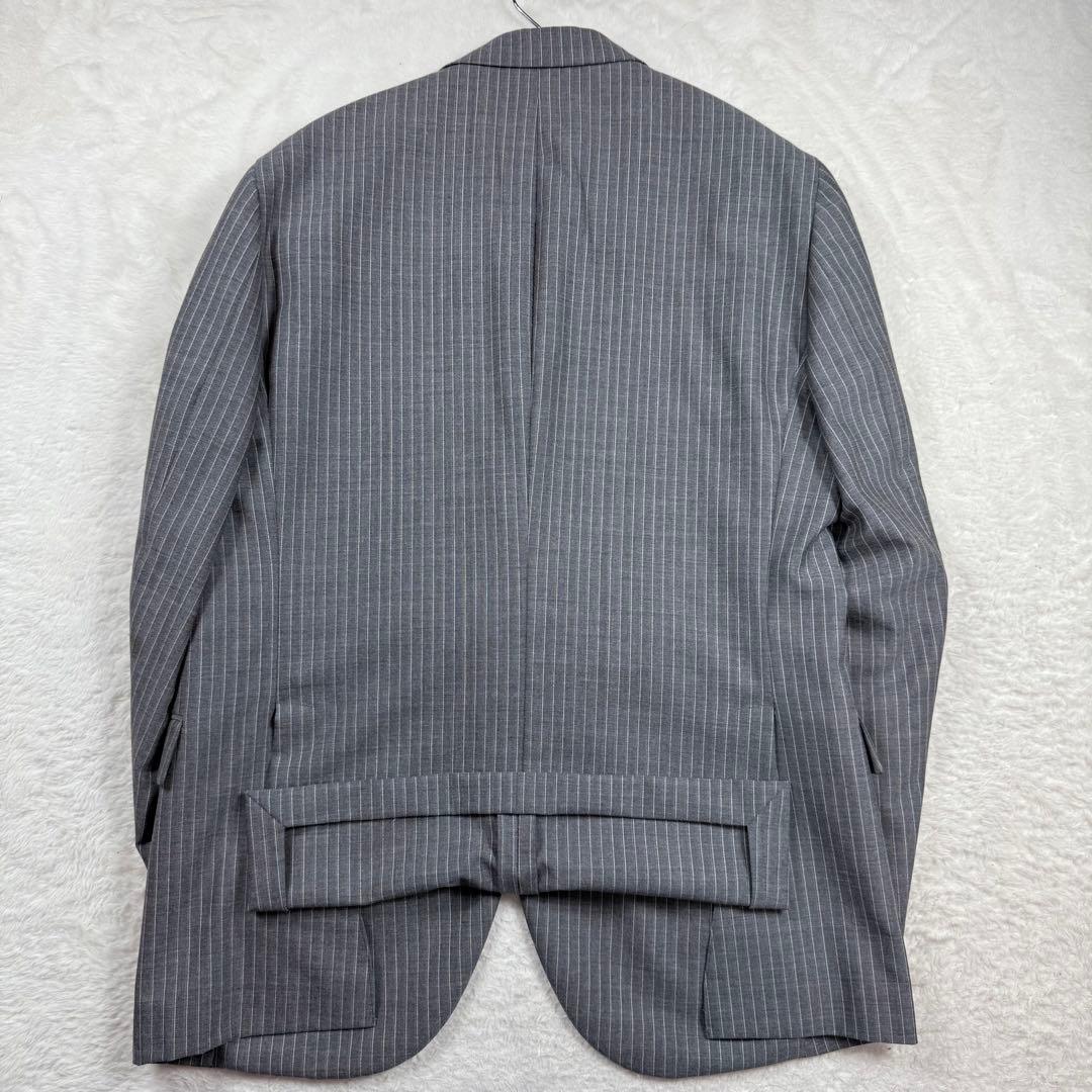 極美品 BOGLIOLI スーツ セットアップ 現行タグ ストライプ 50