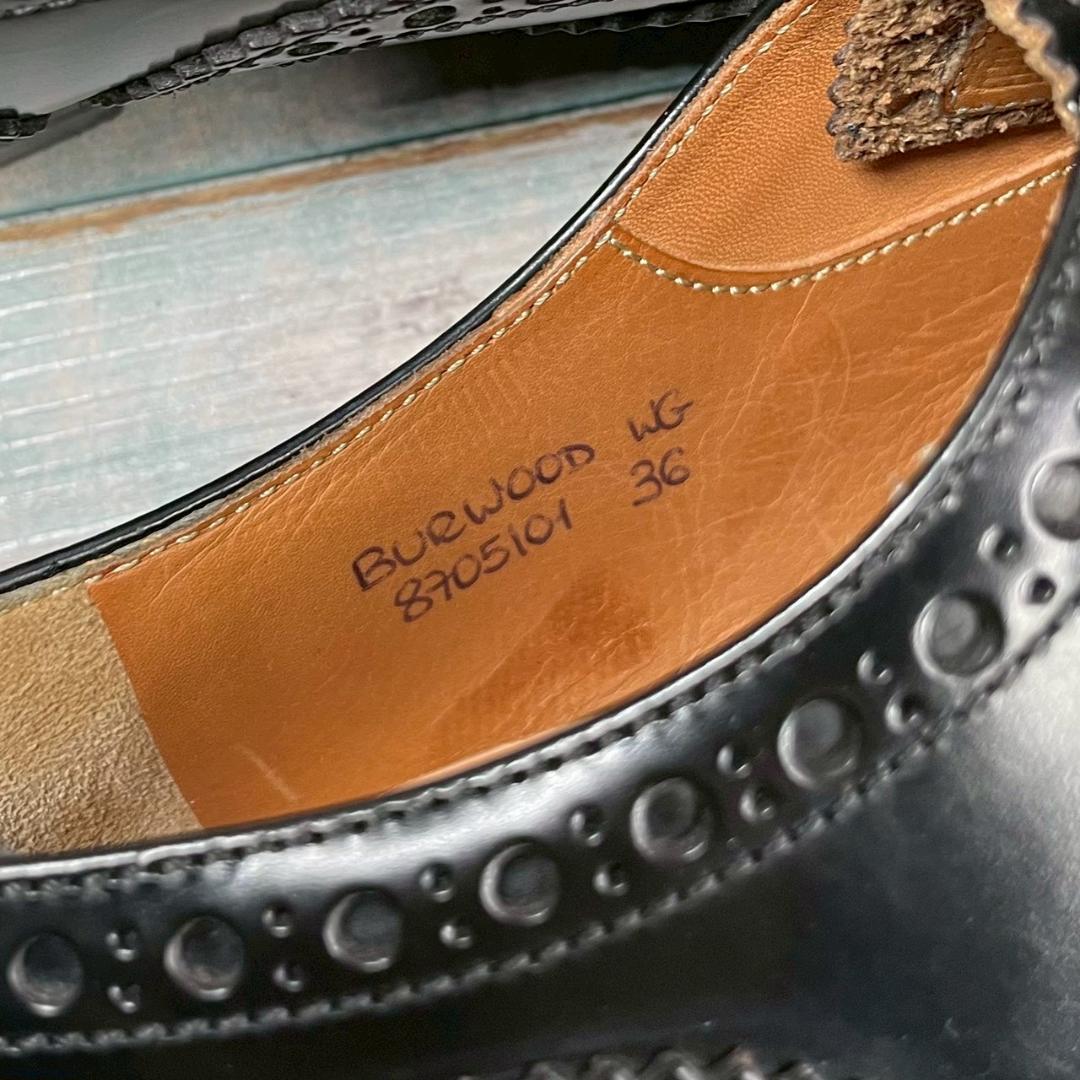 超美品 Church's チャーチ BURWOOD WG ドレスシューズ 23