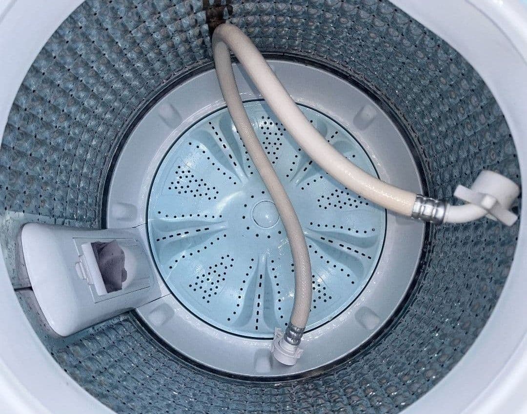 AQUA 洗濯機 4.5kg 3Dアクティブ洗浄 風乾燥機能付き　2021年製