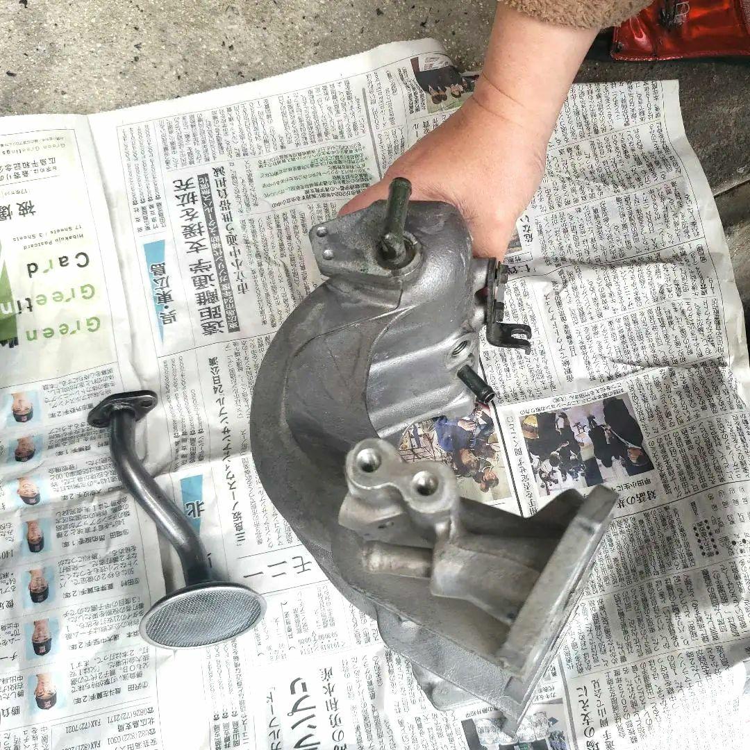 平成7年式　アルトワークス　インマニ　オイルパン　オイルストレーナー