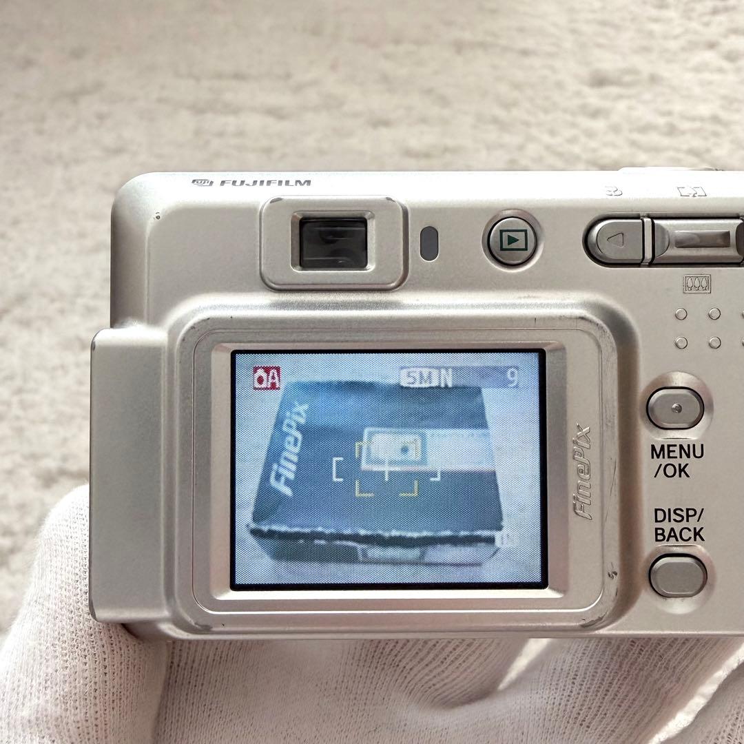 【動作確認済】FUJIFILM 富士フイルム FinePix A500 シルバー