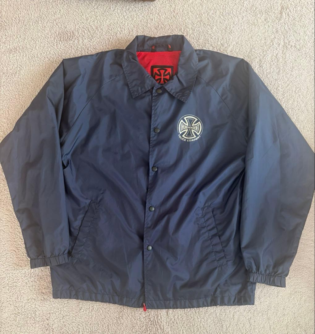 激レア　インディペンデント　アイアンクロス　00s コーチジャケット　ナイロン