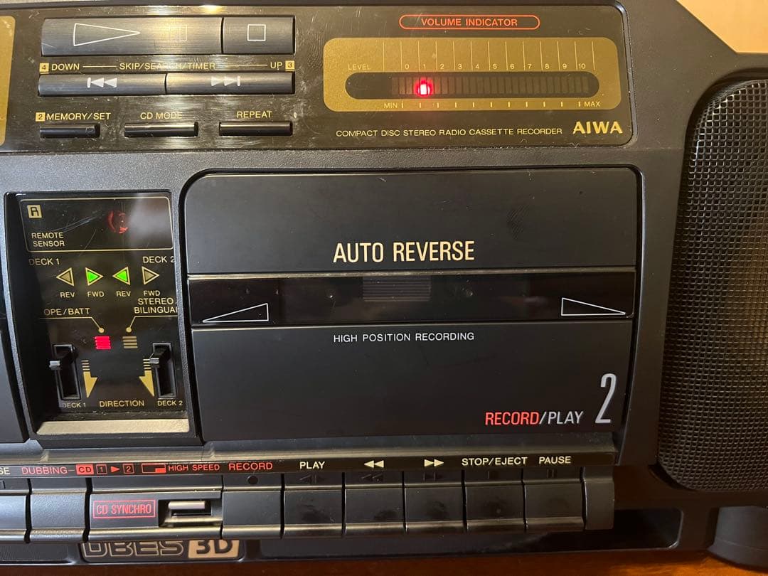 ラジオ・コンポ AIWA CSD-XR70