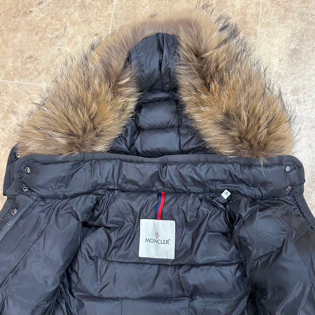 MONCLER モンクレール エルミンヌファー ダウンコート サイズ 国内正規品