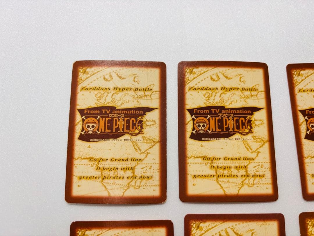 【絶版】ワンピースカードダス　ハイパーバトル　麦わら海賊団41枚セット