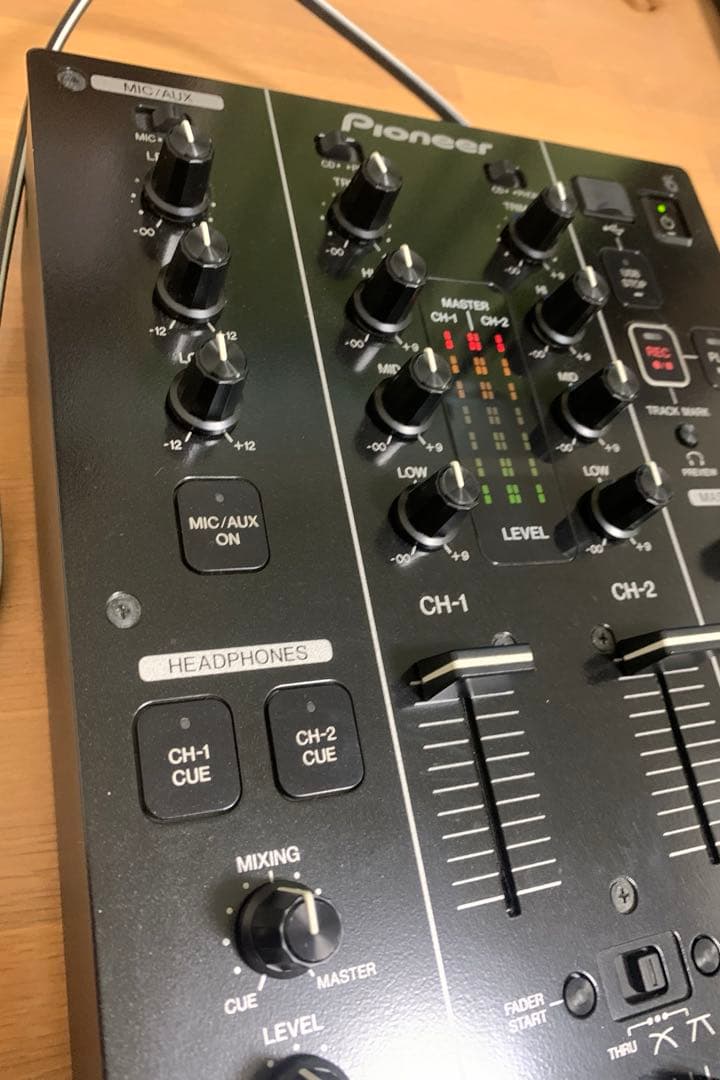 Pioneer DJM-350 2チャンネルDJミキサー