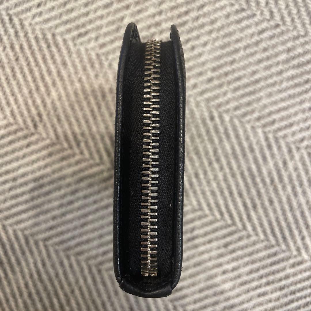 【極美品】SAINT LAURENT サンローラン ラウンドファスナー 長財布