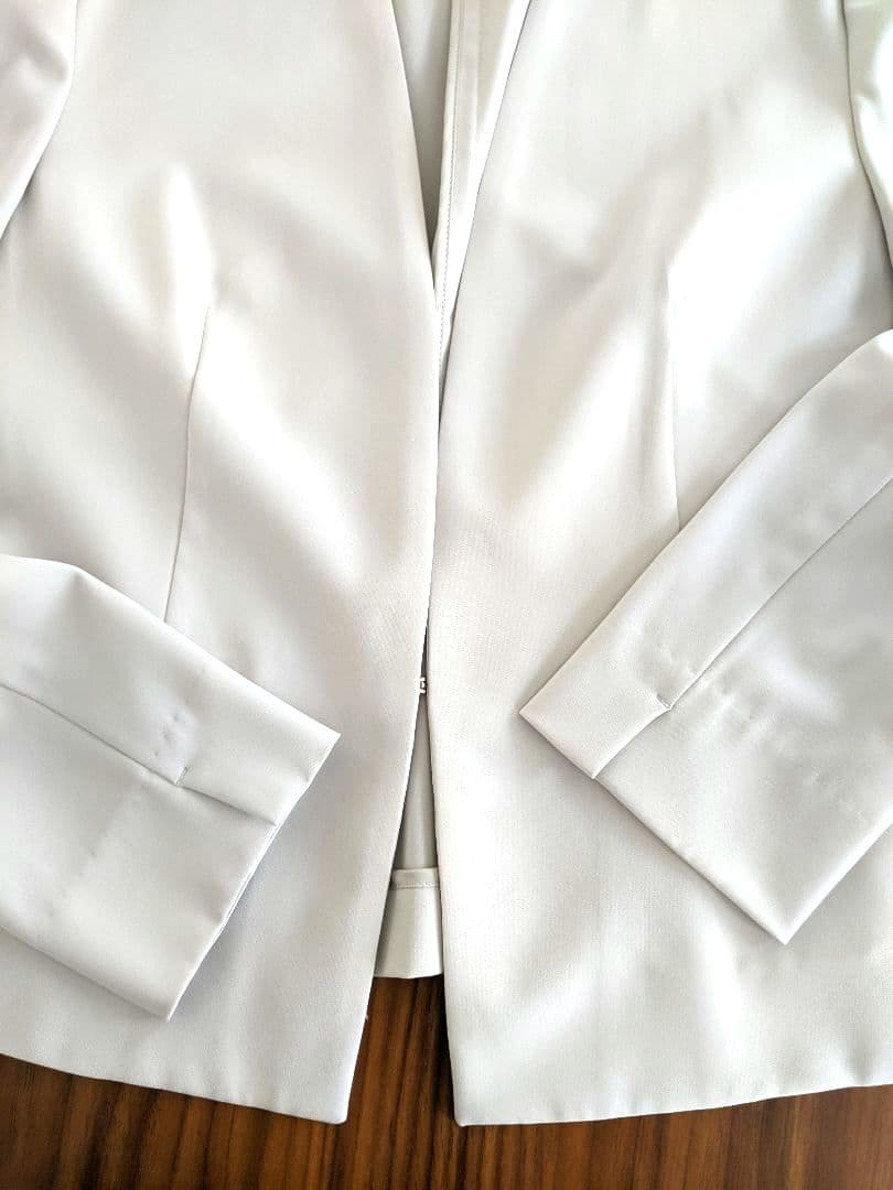 【極美品】23区　ニジュウサンク　ノーカラー　ジャケット　スーツ　大きめ　L