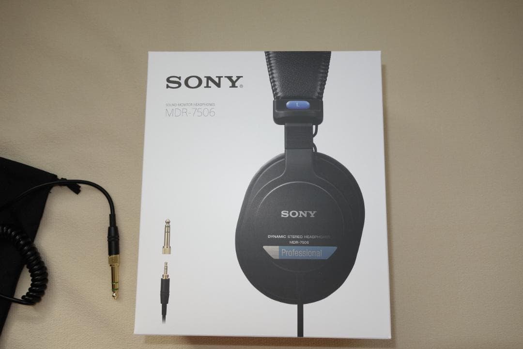 新品未使用★SONY MDR-7506★ モニターヘッドフォン｜