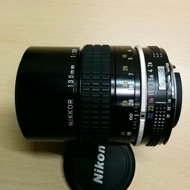銘玉 中望遠 Nikon Ai NIKKOR 135mm F2.8