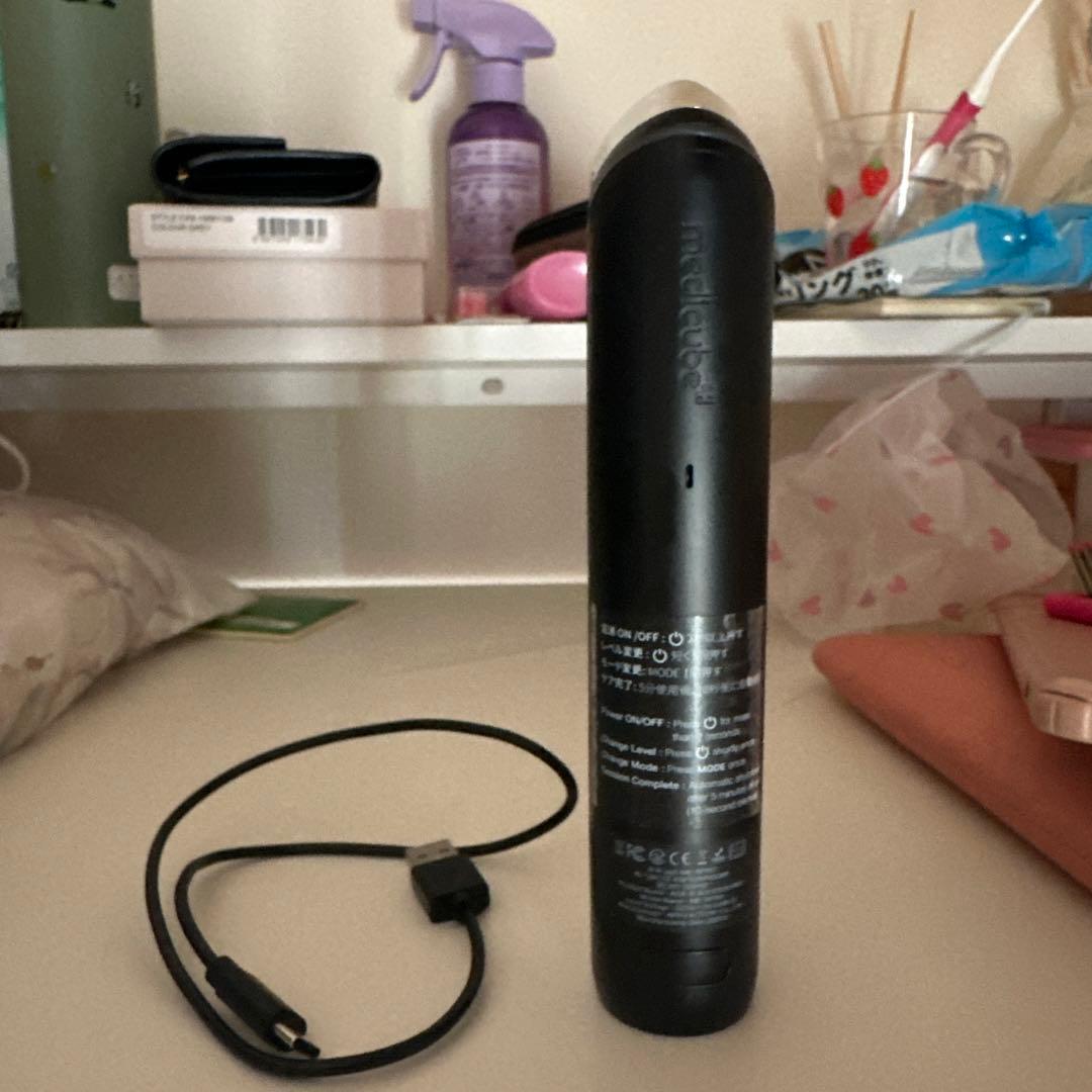 美顔器 USB充電式 ブラック