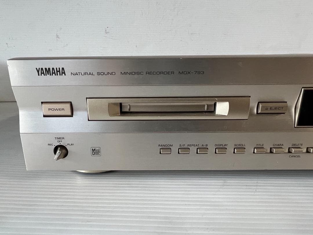 YAMAHA MDX-793 MDデッキ 　動作品　ヤマハ