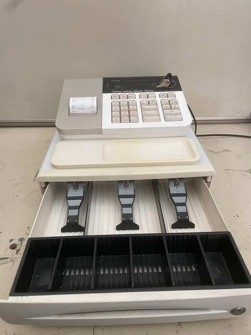 訳あり！通電確認済み　CASIO 電子レジスター SE-S10