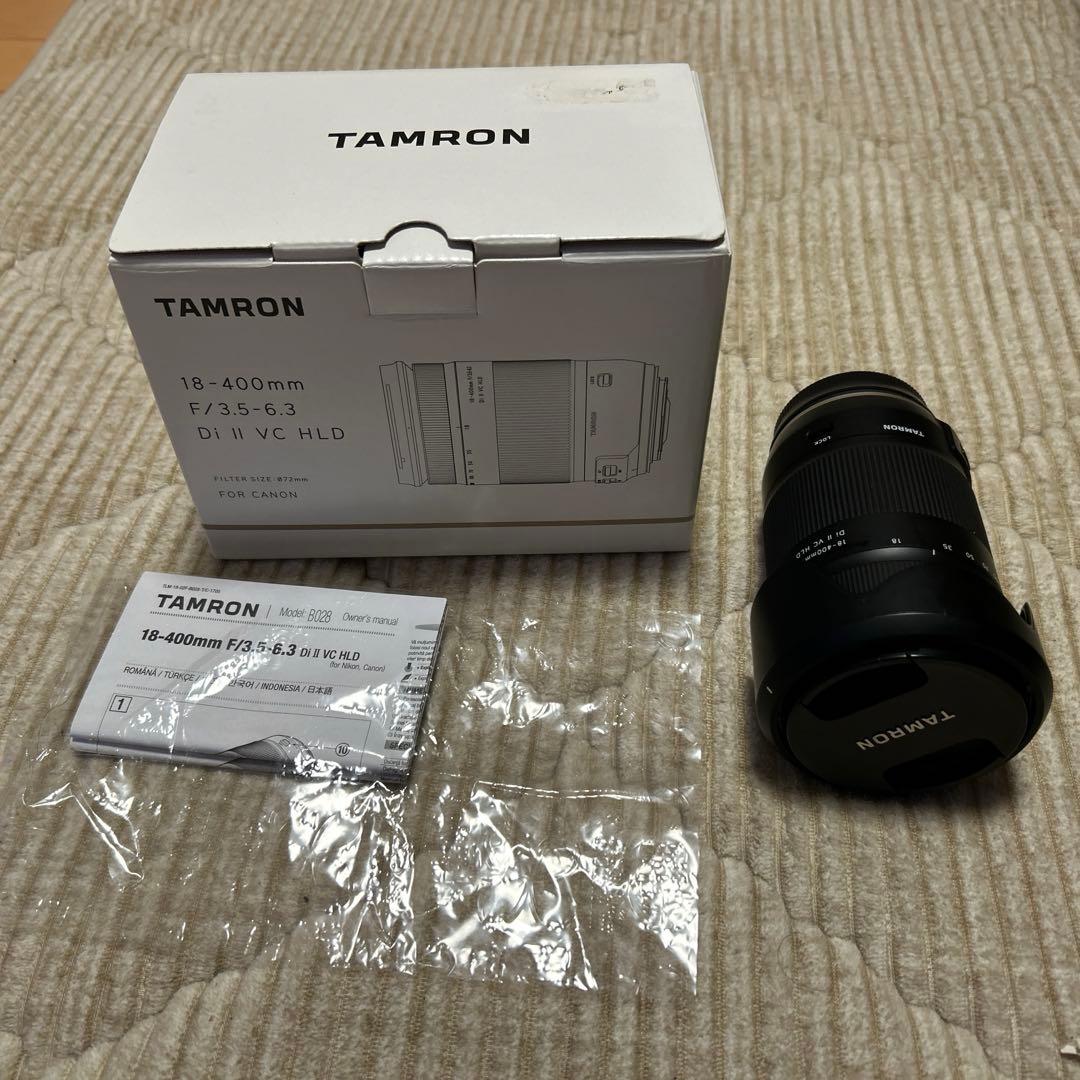 タムロン18-400mm F3.5-6.3 Canon用EFマウント