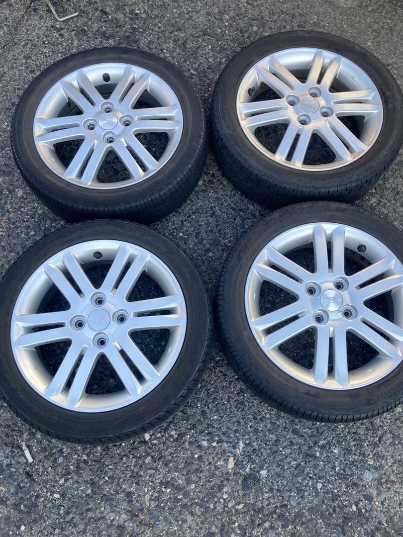 165/55r15タントカスタム　アルミホイール・タイヤ×4セット