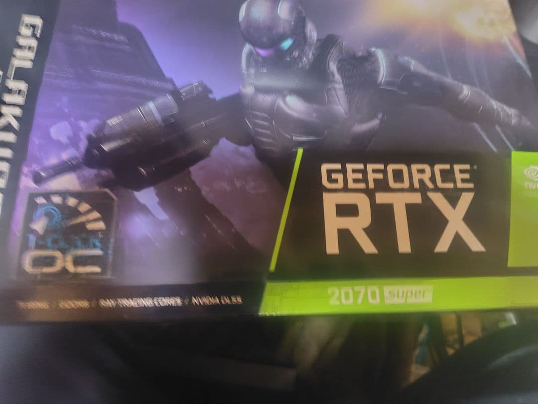 ファン新品グリスアップ GeForce RTX 2070 Super OC
