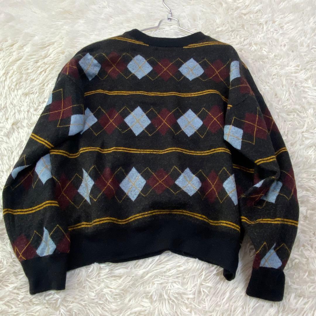 FRED PERRY x BEAMS アーガイルニット XLサイズ