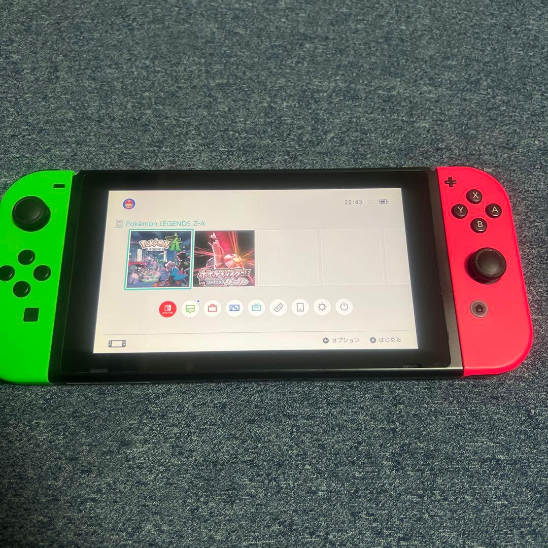 【もこたん】ニンテンドーSwitch 本体 + ドック+AC+ホリコン