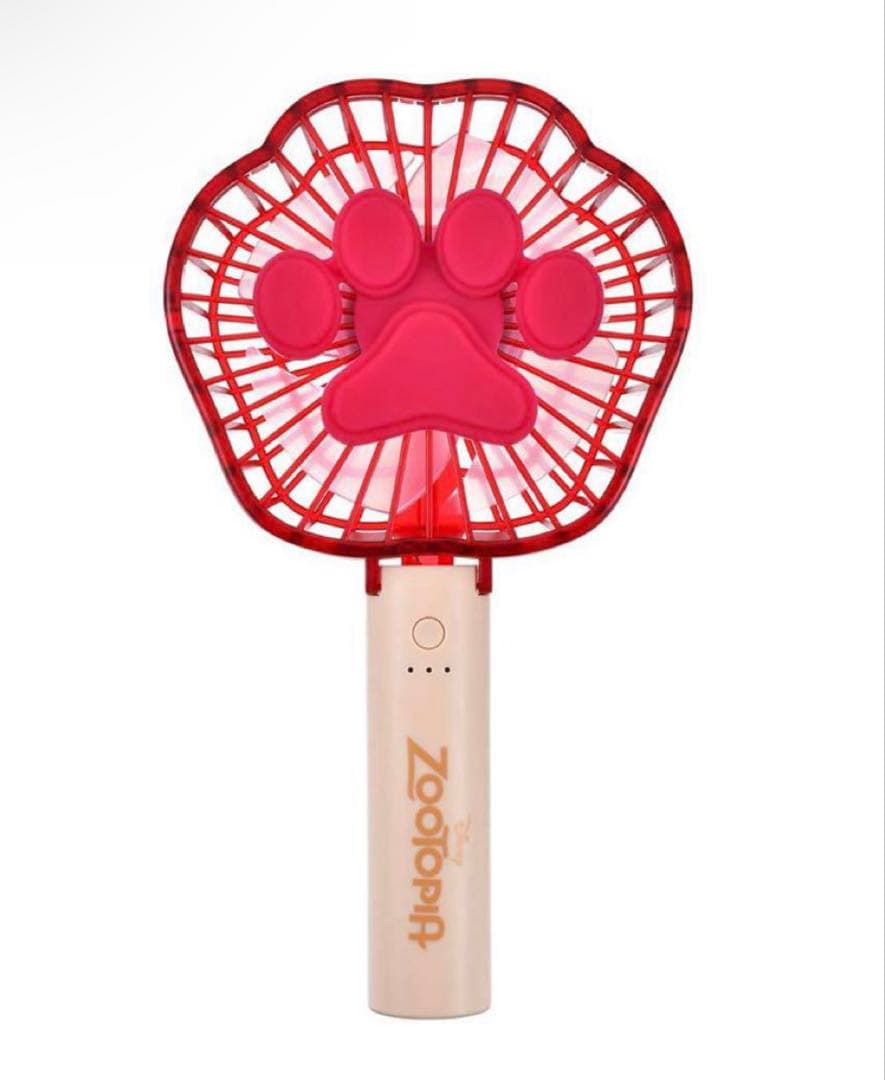 ディズニーストア限定　ズートピア　ハンディファン