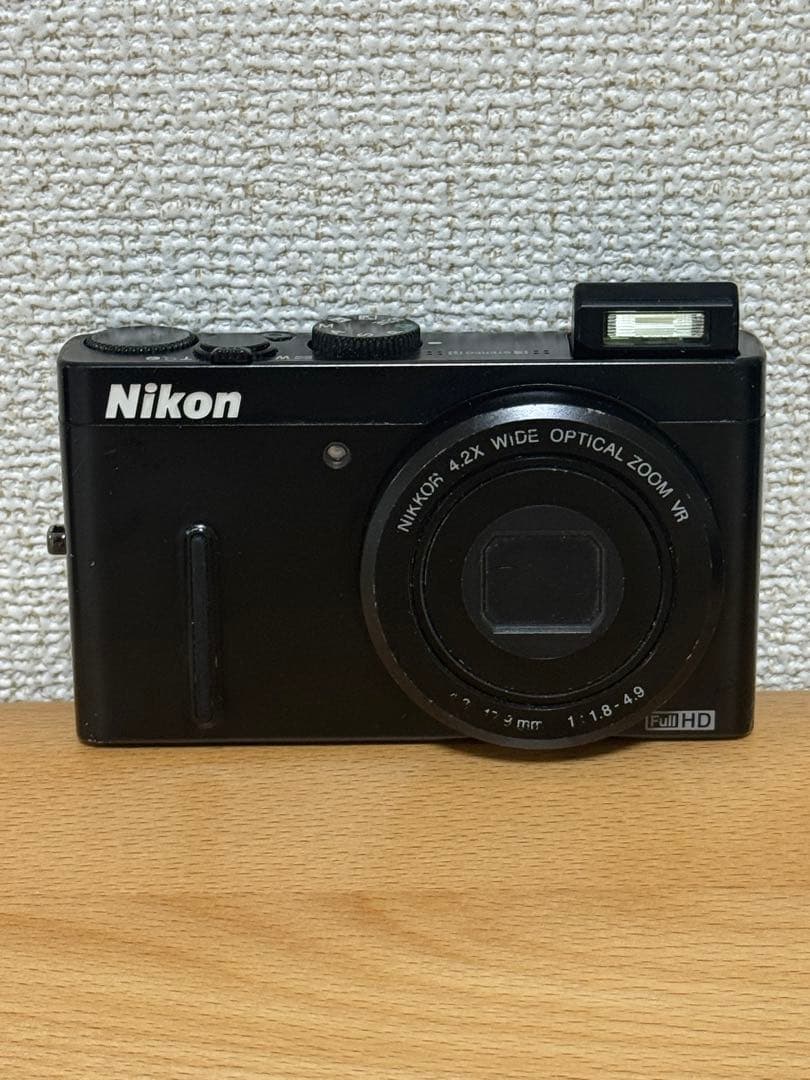 Nikon COOLPIX P300ブラック デジカメ バッテリー 充電ケーブル