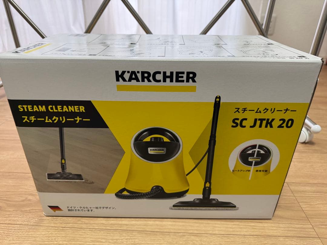 ☆新品未使用☆ケルヒャー スチームクリーナーSC JTK 20